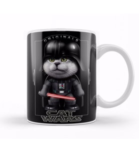 Star Cat Wars 0120 Kupa Bardak Porselen