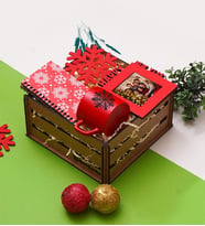 Yılbaşı , Yeni Yıl Hediye Seti Ahşap Defter, Kupa, Kişiye Özel Happy New Year Çerçeve ve Bardak Altlığı