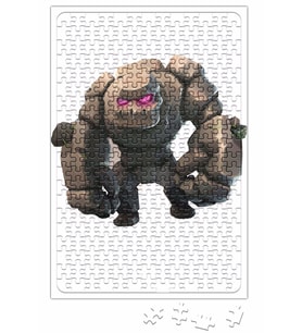 Clash of Clans Clash Royale Golem Goblin Puzzle 240 Parça
