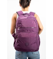 Ultra Hafif Çok Cepli Su Geçirmez Sırt Çantası Unisex Mor (Model: 571-1B)