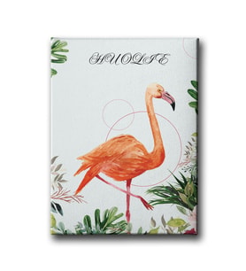 Flamingo Watercolor Tablo MİND493