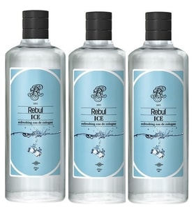 Rebul Ice Kolonya 80 Derece 3'lü 270 ml