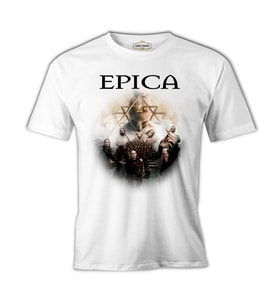 Epica-Omega Beyaz Erkek Tshirt