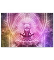 Cakatablo Meditasyon ve Sürreal Şekiller MDF Tablo