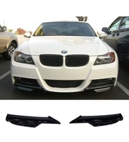 Bmw E90 3 Serisi M Techinc Ön Flap Set Piona Black 2004 2005 2006 2007 2008 Plastik