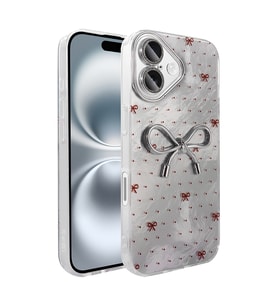Apple iPhone 16 Plus Uyumlu Kılıf Kamera Korumalı Figürlü Zore Ponti Silikon Kapak (Açık Mavi)
