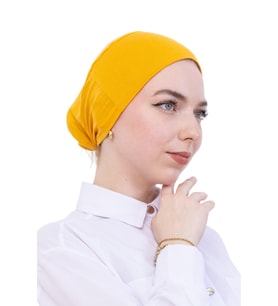 Pratik Bone Pamuklu Tesettür İç Bone, Başörtüsü İçin Hazır Viskon Şapka, Namaz Günlük Kullanım İçin