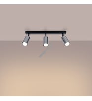 RİOLIGHT MODERN1 KROM1 HAREKETLİ BAŞLIK 3XGU10 LED SPOT AVİZE(AMPÜL DAHİL)