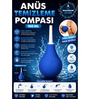 Cleaner  Temizlik Ve Anüs Temizleme Pompası (Mavi)