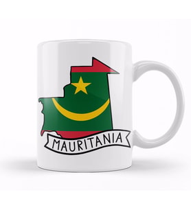 Mauritania 02 Kupa Bardak Porselen
