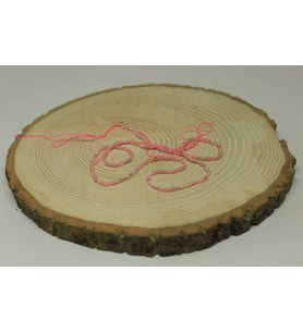 Pembe Opal Taşı YARIM Dizi 2mm (17cm uzunluğundadır)