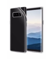 Samsung Note 8 Şeffaf Tıpalı Kamera Korumalı Lüx Silikon Kılıf