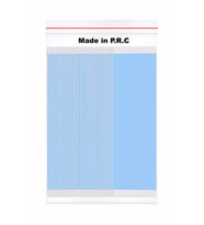 Lace Front Muadili Protez Saç Bandı Düz 1¨ x 3¨ (2,5 x 7,5 cm) 36 Adet