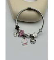 Çelik Silver Pandora Bileklik - 25-blk311