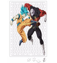 Goku Ve Jiren 01 Puzzle 240 Parça Yapboz