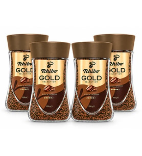 Tchibo Gold Selection Çözünebilir Kahve 100 g x 4 Adet