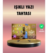 Usb Bağlantılı Led Akrilik Çizim Ve Not Tahtası