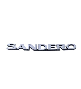 DACIA SANDERO ARKA BAGAJ YAZI