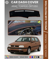 VOLKSWAGEN GOLF 3 MK3 (1991-1998) Torpido Örtüsü Panel Halısı Torpido Koruma Tam Uyum UV Koruma