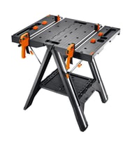 WORX WX051 Çok Fonksiyonlu Katlanabilir Çalışma Tezgâhı + 2 Adet Tetik İşkence
