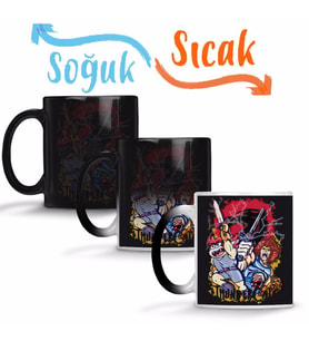 W THUNDERCATS Sihirli Kupa Bardak Porselen