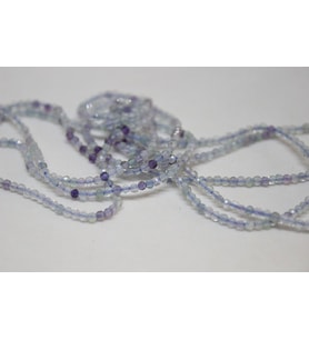 Florit Taşı YARIM Dizi 2mm (17cm uzunluğundadır)