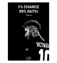 Neymar Alıntıları Tablo Ahşap Poster Dekoratif