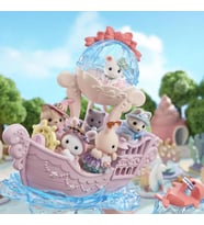 Sylvanian Families Bebek Denizkızı Şatosu 5701,Çocuklar İçin Denizkızı Şatosu Sualtı Lunaparkı