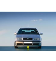 Skoda Octavia A4 2001-2009 Ön Tampon Alt Orta Izgarası 1U0853677