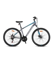 Kron TX 75 - 28" Trekking - 17' - 21 Vites - M.DISC - Mat Gri-Gri/Siyah/Mavi (Gri - Mavi)