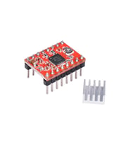 Step Motor Sürücü Kartı A4988 Soğutuculu