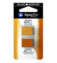 Daler Rowney Aquafine Sulu Boya Tablet 2li Yellow Ochre-Raw Sienna