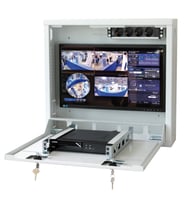 DVR box Duvar Tipi Kabinet. Dış boyutlar: 58W x 54,6H x 15D cm