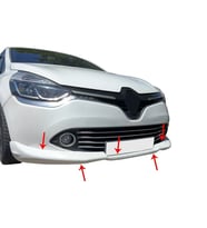 Renault Clio Uyumlu 4 Ön Tampon Altı Fiber 2013-2016