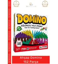 #Oyuncak Renkli Eğitici Zeka Geliştirici Çocuk Aktivite Seti Tasarım Ahşap Domino 152 Parça Oyun