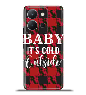 Vivo Y36 Kapak HD Renkli Dizayn Silikon Kılıf - Cold Outside
