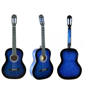 Lichtenberg CG851 (BLS) Mavi Klasik Gitar (Taşıma Çantası Hediyeli)