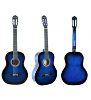 Lichtenberg CG851 (BLS) Mavi Klasik Gitar (Taşıma Çantası Hediyeli)