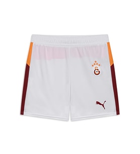 PUMA Galatasaray Çocuk 25/26 Deplasman Şort Galatasaray Çocuk 25/26 Deplasman Şort 77982402 Beyaz