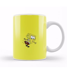Sünger Bob Sponge Bob 010 Kupa Bardak Porselen