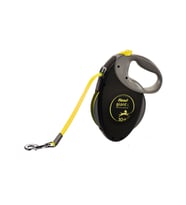 Flexi New Giant Neon Otomatik Sarı Şerit Köpek Gezdirme Tasması Large 10 Metre (Neon Sarı)