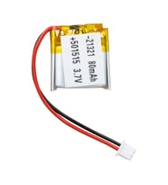 Ayt 501515 3.7 Volt 80 Mah Lityum Polimer Pil 0.5x1.5x1.5 Cm Akıllı Saat Kulaklık Pili