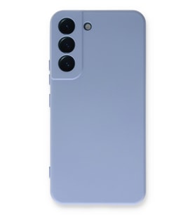 Galaxy S22 Kılıf Nano Içi Kadife Silikon - Lila