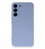 Galaxy S22 Kılıf Nano Içi Kadife Silikon - Lila