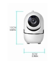 Baby Kamera Kablosuz 720P Beyaz 360 Derece Wifi Kamera Full Hd 1080P