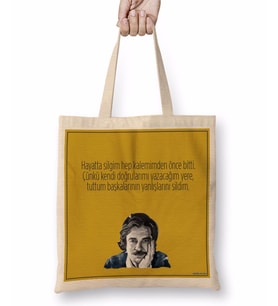 Oğuz Atay Söz 04 Bez Çanta Uzun Saplı