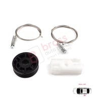 Jaguar XK8 XKR X100 1997-2006 Coupe Convertible C2N3914 İçin Arka Sol Cam Kriko Tamir Seti