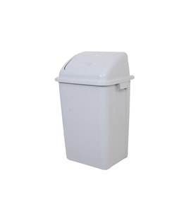 Beyaz 50 Litre Klik Çöp Kovası, Pratik ve Dayanıklı Tasarım