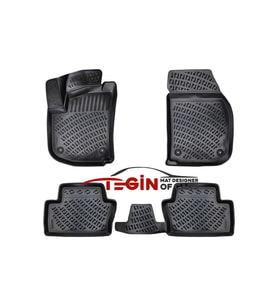 Opel Zafira A 3D Havuzlu Paspas 2001 Siyah (Çok Renkli)