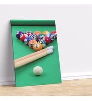 Bilardo Kanvas Tablo